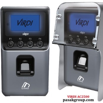 VIRDI AC2500 دستگاه حضور غیاب اکسس کنترل دسترسی اثر انگشتی ویردی